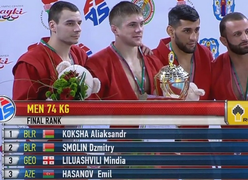 İDMANÇIMIZ EMİL HƏSƏNOV BÜRÜNC MEDAL QAZANDI