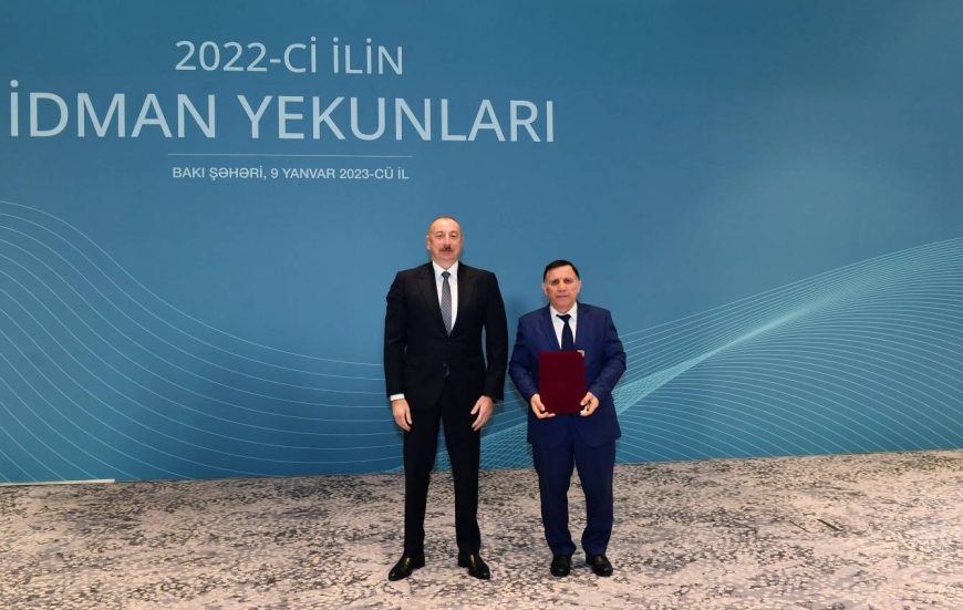 YANVARIN 9-DA 2022-Cİ İLİN İDMAN YEKUNLARINA HƏSR OLUNAN MƏRASİM KEÇİRİLİB