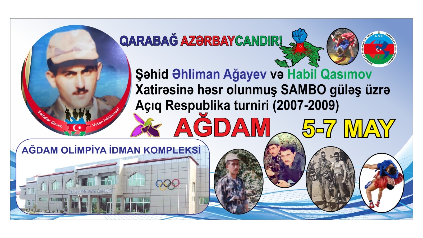 AÇIQ RESPUBLİKA TURNİRİ AĞDAM OLİMPİYA İDMAN KOMPLEKSİNDƏ