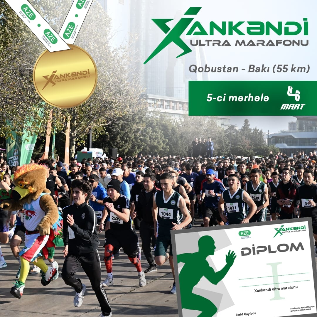 04 mart  Xankəndi Ultra Marafonunun 5-ci mərhələsi