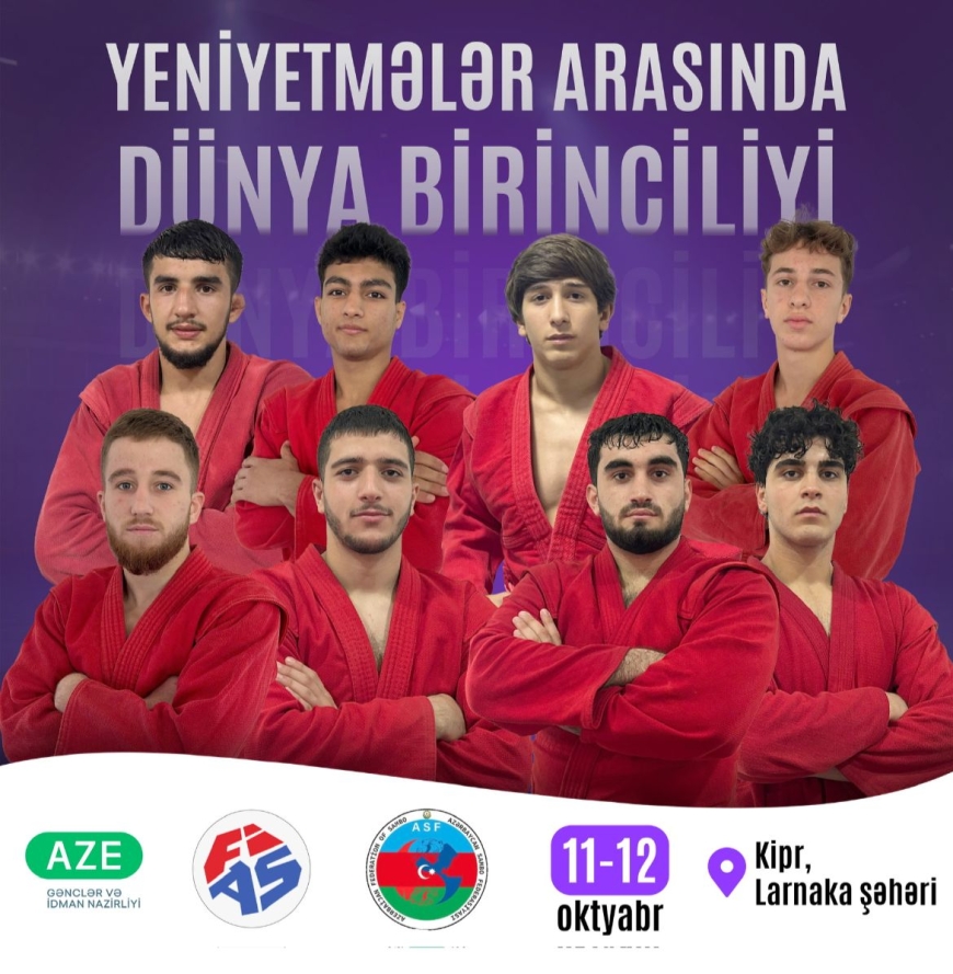 Sambo idman növü üzrə yeniyetmə və gənclər arasında  dünya birinciliyi