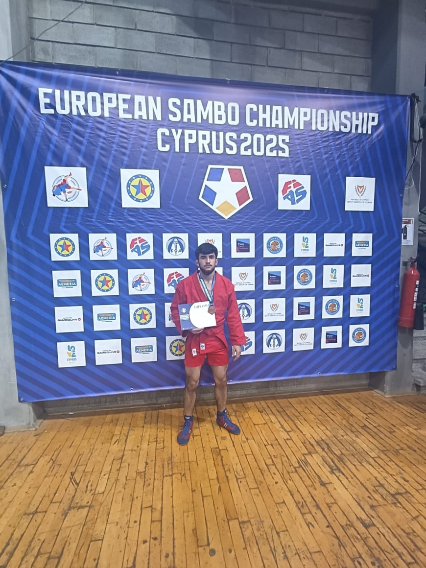Sambo Avropa çempionatı və birinciliklərində 3 gümüş 4 bürünc medal