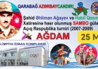 “I Qarabağ Müharibəsi” şəhidləri  Əhliman Ağayev və Habil Qasımovun  xatirəsinə həsr olunmuş yeniyetmələr arasında sambo idman növü üzrə açıq turnir