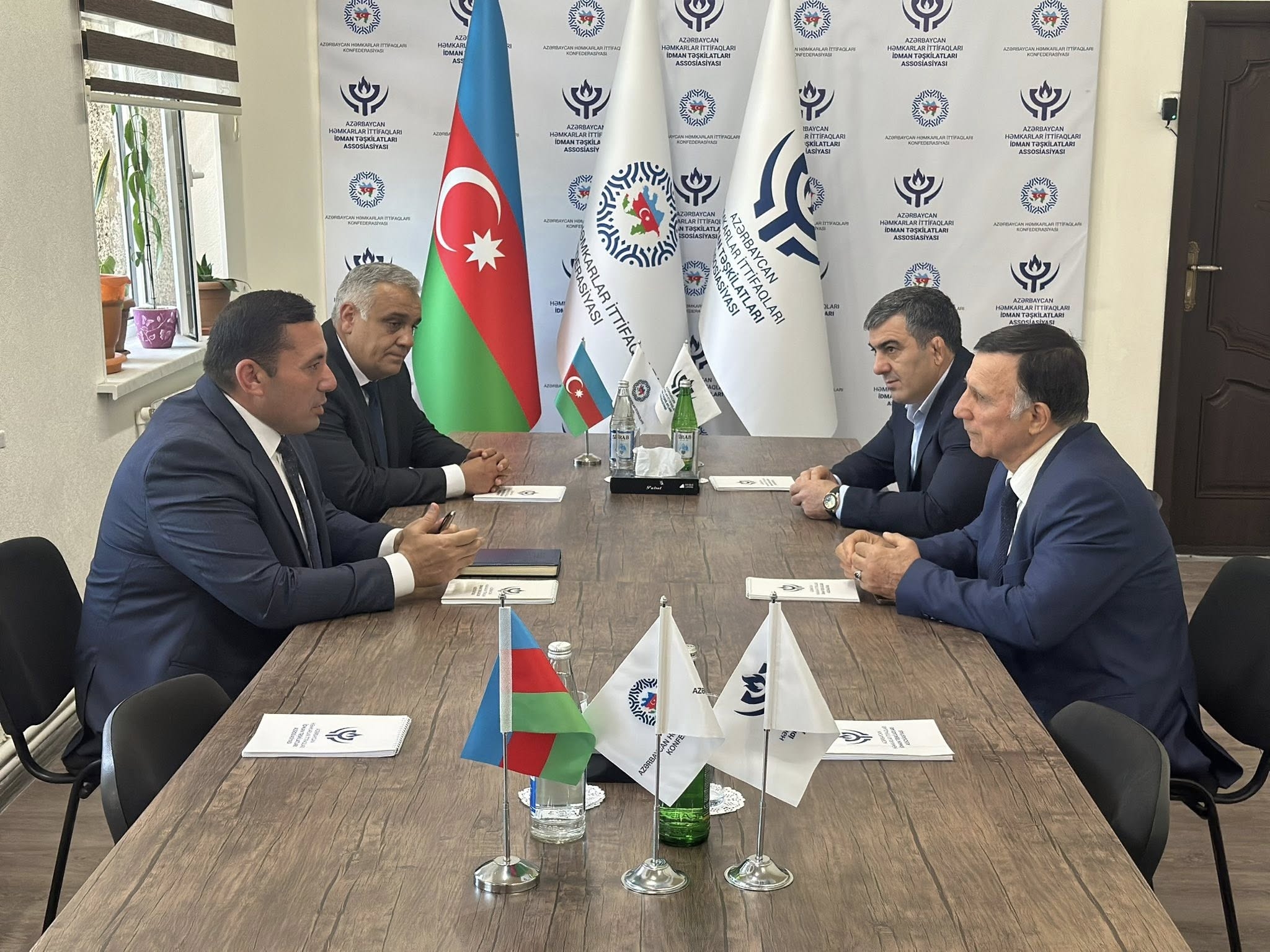 AHİTA və Azərbaycan Sambo Federasiyası arasında əməkdaşlıq görüşü keçirildi