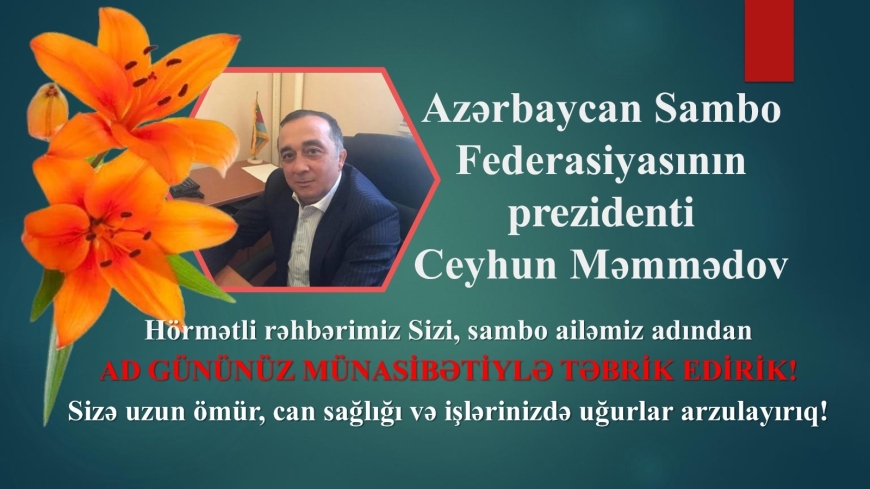 Ceyhun Məmmədovun Ad Günüdür!
