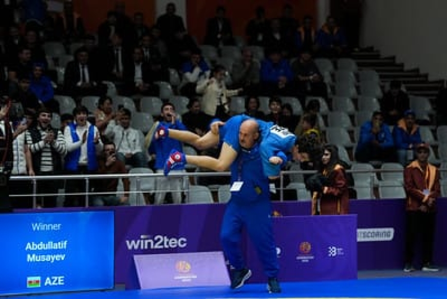III MDB OYUNLARINDA SAMBO ÜZRƏ 2 QIZIL, 3 GÜMÜŞ, 3 BÜRÜNC MEDAL