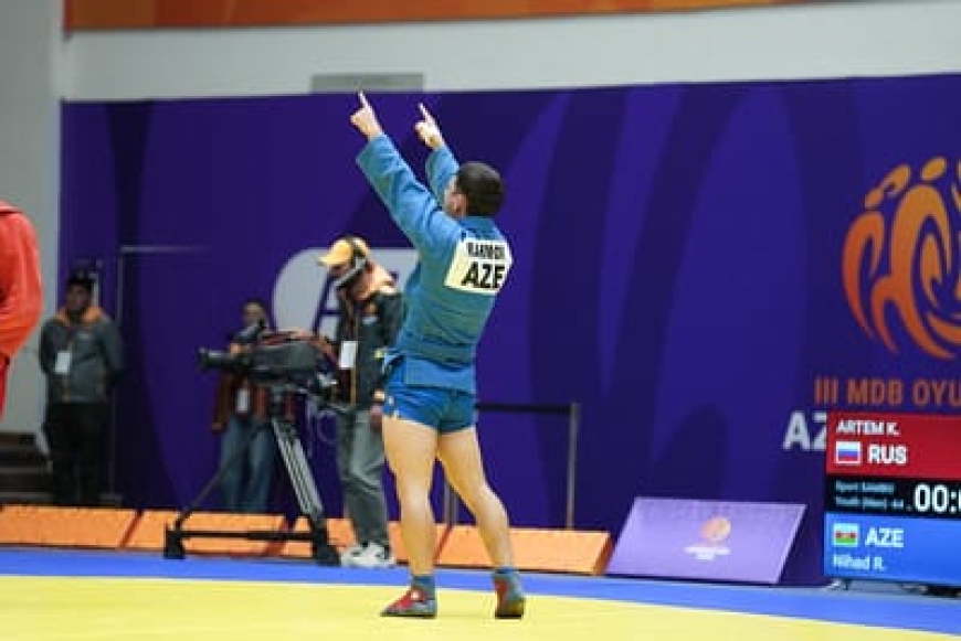 III MDB OYUNLARINDA SAMBO ÜZRƏ 2 QIZIL, 3 GÜMÜŞ, 3 BÜRÜNC MEDAL