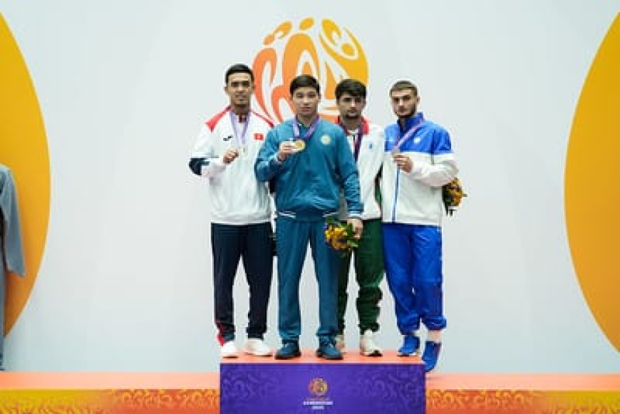 III MDB OYUNLARINDA SAMBO ÜZRƏ 2 QIZIL, 3 GÜMÜŞ, 3 BÜRÜNC MEDAL