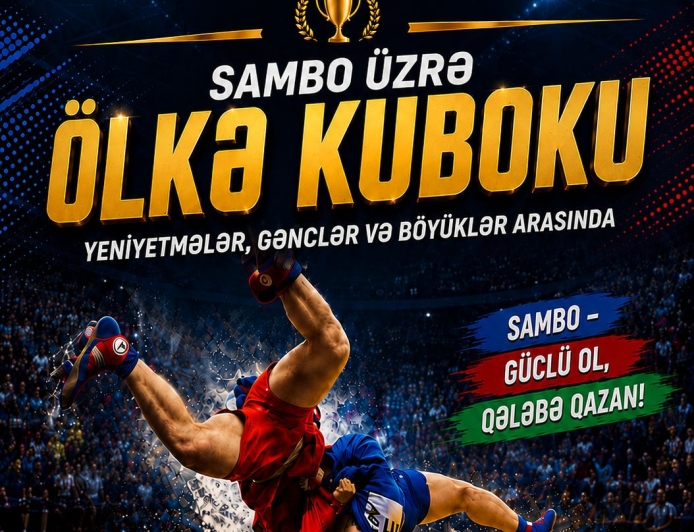 Əməkdar məşqçi Əbülfəz Əliyevin xatirəsinə həsr olunmuş sambo idman növü üzrə yeniyetmələr gənclər və böyüklər arasında ölkə kuboku